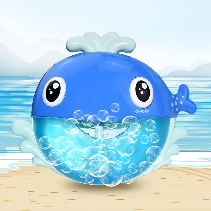 Bubble Crabs Baby Bath Toy Funny Toddler Bath Bubble Maker Pool Swimming Bathtub Soap Machine Toys for Children Gift